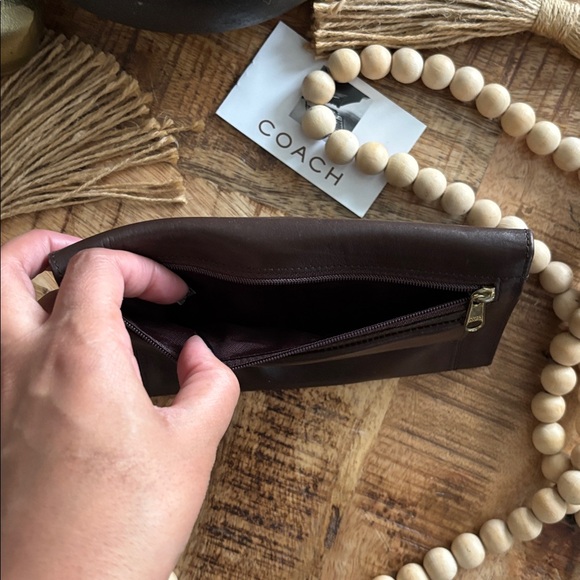 💳🤎COACH Combination Wallet Checkbook🤎💳 - Picture 11 of 12